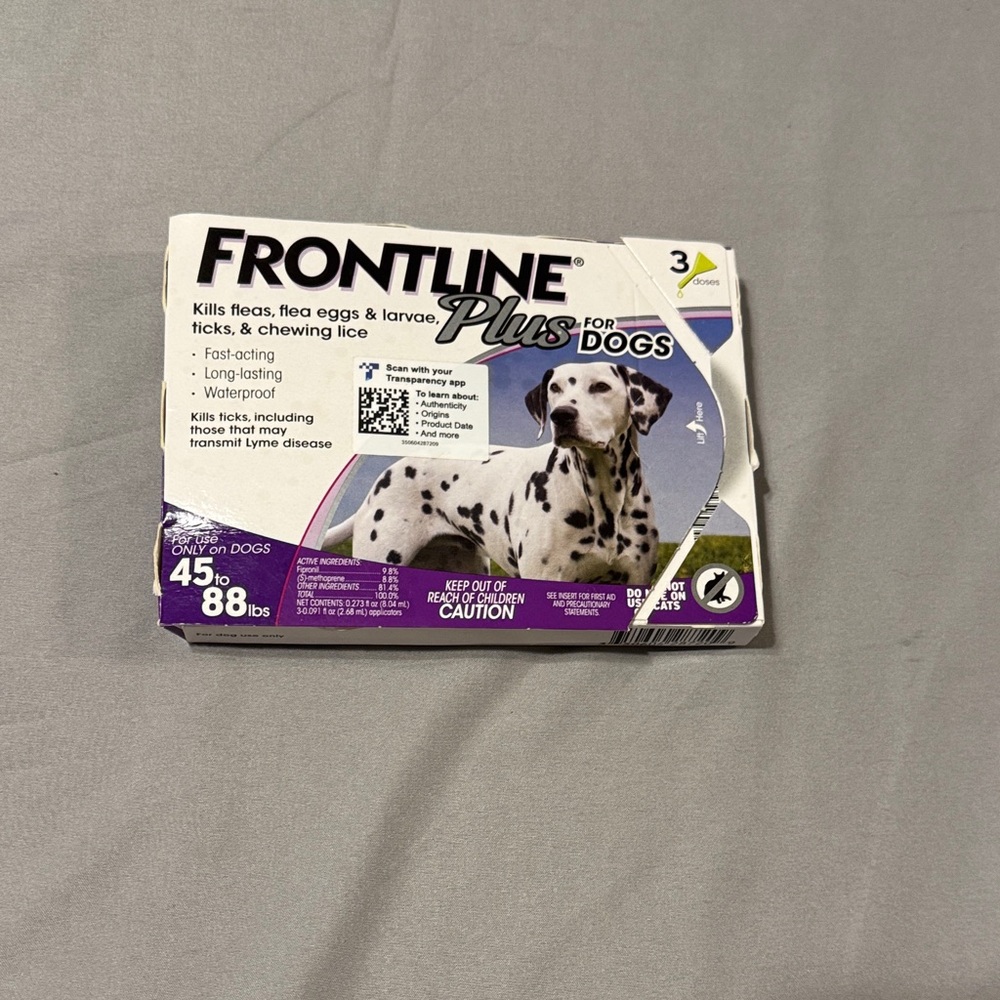Frontline Plus for Dogs - Purple